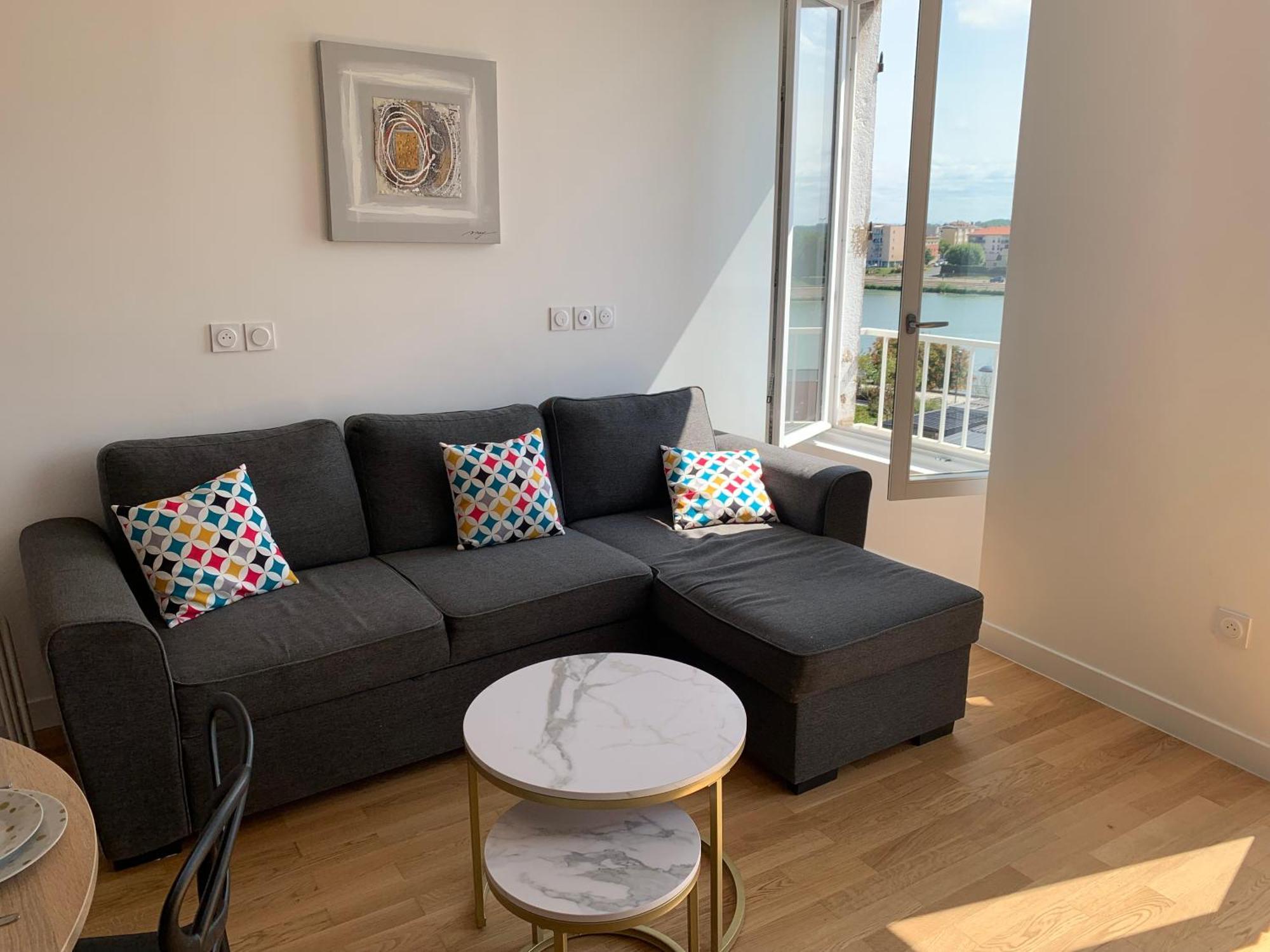 Appartement Neuf, Vue Sur Saone Mâcon Exteriér fotografie